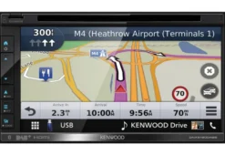 Kenwood DNX5190DABS, smart bilstereo med navigation, DAB+ och CD-spelare