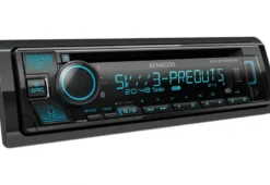 Kenwood KDC-BT960DAB, bilstereo med Bluetooth och DAB+ och 3 par lågnivå med 5V