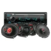Kenwood KMM-BT309 & Bass Habit PLAY-högtalare, bilstereopaket