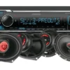Kenwood KMM-BT358 & Bass Habit PLAY-högtalare, bilstereopaket