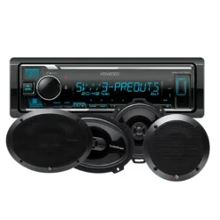 Kenwood KMM-BT358 & Rockford Fosgate PUNCH-högtalare