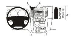 Kia Carnival 06-11, Centrerad