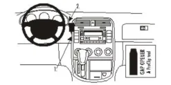 Kia Carnival 02-05, Centrerad