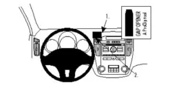 Kia Ceed 10-12, Centrerad