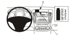 Kia Ceed 07-09, Centrerad