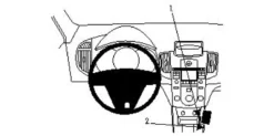 Kia Cerato 10-11, Konsol