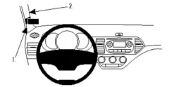 Kia Picanto 12-15, Vänster