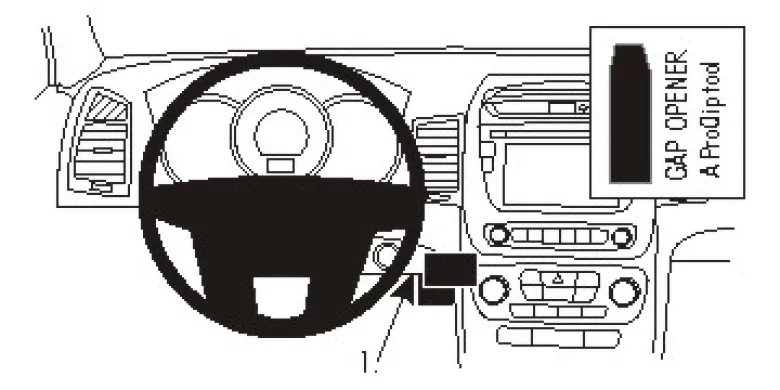 Kia Sorento 13-14, Centrerad