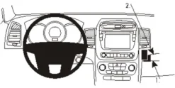 Kia Sorento 13-14, Vinklad