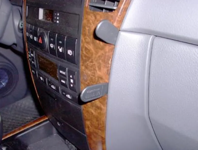 Kia Sorento 02-07, Vinklad, Brun Träpanel
