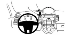 Kia Soul 10-13, Centrerad