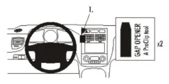 Kia Sportage 05-10, Centrerad
