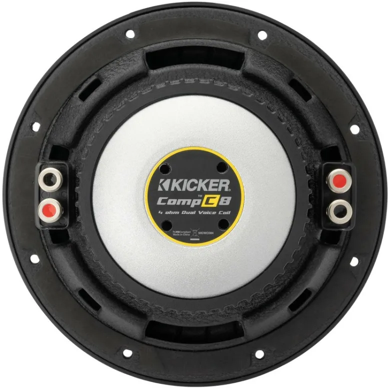 Kicker CompC CWCS84, 8 tums baselement, 4 ohm