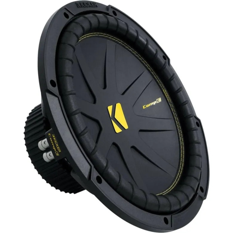 Kicker CompC CWCS124, 12 tums baselement, 4 ohm