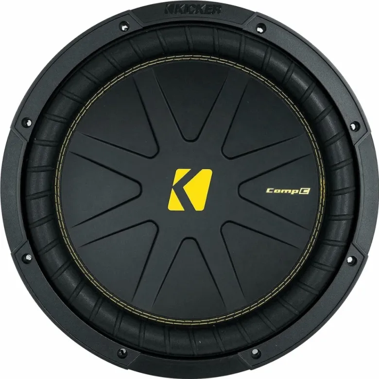 Kicker CompC CWCS124, 12 tums baselement, 4 ohm