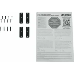 Kicker CompC DCWC122, portad 2x12 tums baslåda, 2 ohm