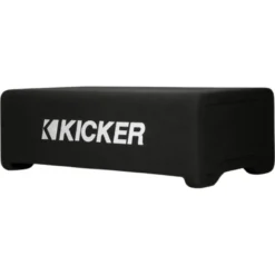 Kicker Comp CDF124, sluten nedåtriktad 12 tums baslåda, 4 ohm