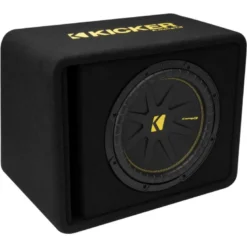 Kicker CompC VCWC122, portad 12 tums baslåda, 2 ohm