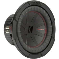 Kicker CompR CWR82, 8 tums baselement, 2x2 ohm