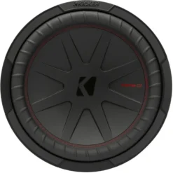 Kicker CompR CWR122, 12 tums baselement, 2x2 ohm