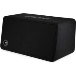 Kicker CompR DCWR122, portad 2x12 tums baslåda, 2 ohm