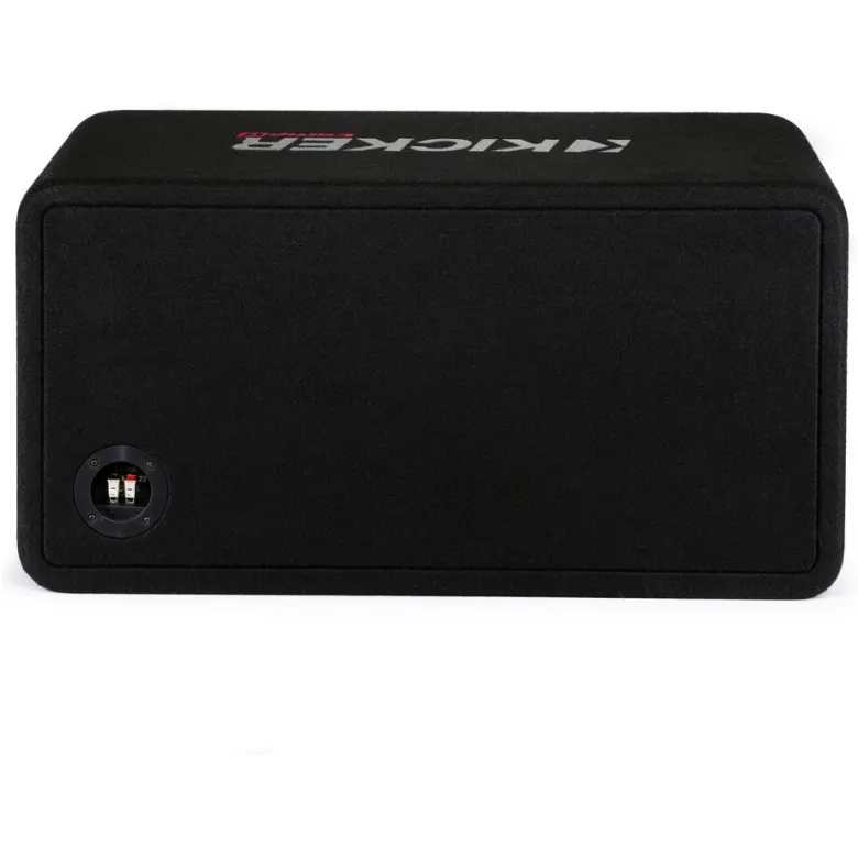 Kicker CompR DCWR102, portad 2x10 tums baslåda, 2 ohm