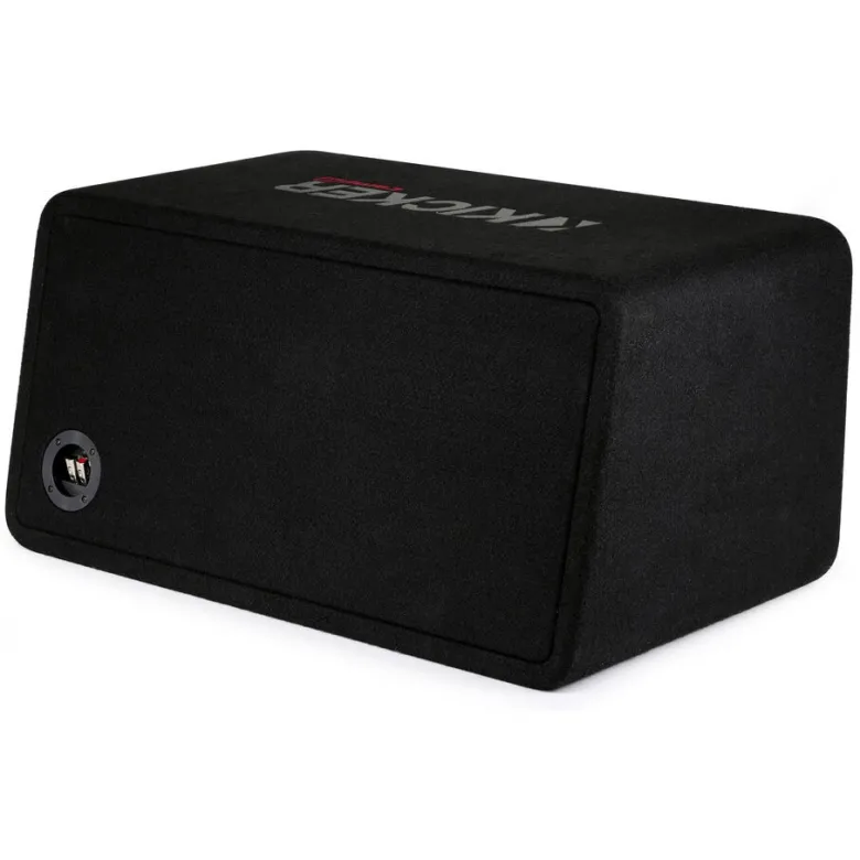 Kicker CompR DCWR102, portad 2x10 tums baslåda, 2 ohm