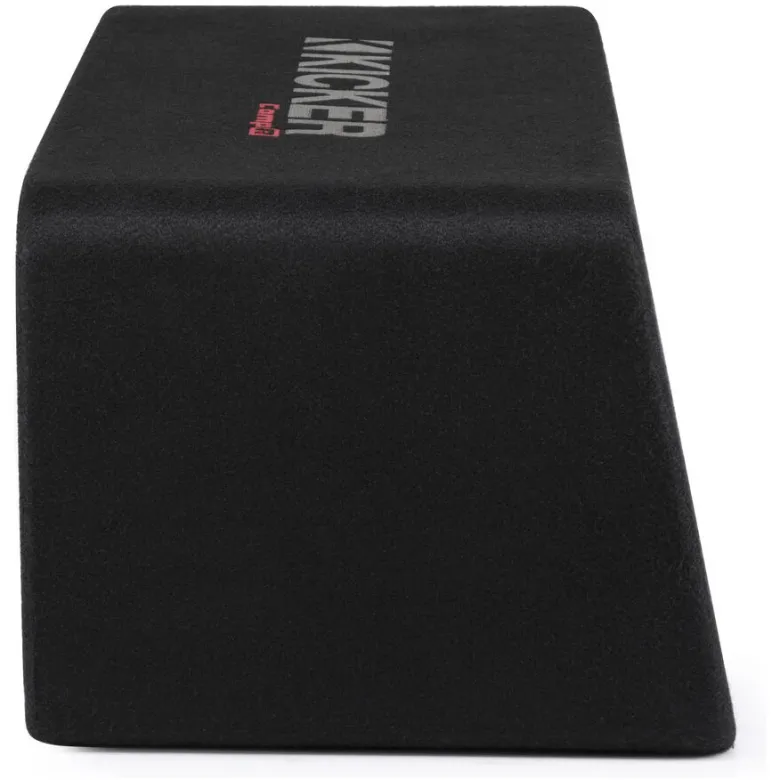 Kicker CompR DCWR102, portad 2x10 tums baslåda, 2 ohm