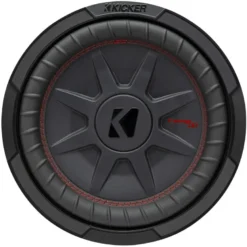 Kicker CompRT CWRT102, slimmat 10 tums baselement, 2x2 ohm