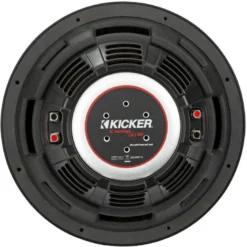 Kicker CompRT CWRT122, slimmat 12 tums baselement, 2x2 ohm