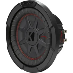 Kicker CompRT CWRT82, slimmat 8 tums baselement, 2x2 ohm