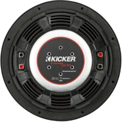 Kicker CompRT CWRT104, slimmat 10 tums baselement, 2x4 ohm