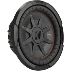 Kicker CompRT CWRT104, slimmat 10 tums baselement, 2x4 ohm