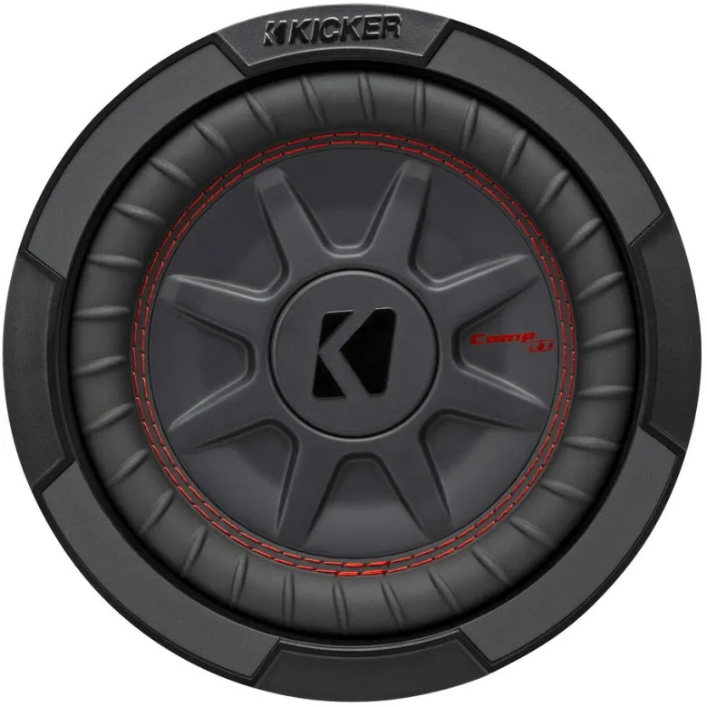 Kicker CompRT CWRT84, slimmat 8 tums baselement, 2x4 ohm