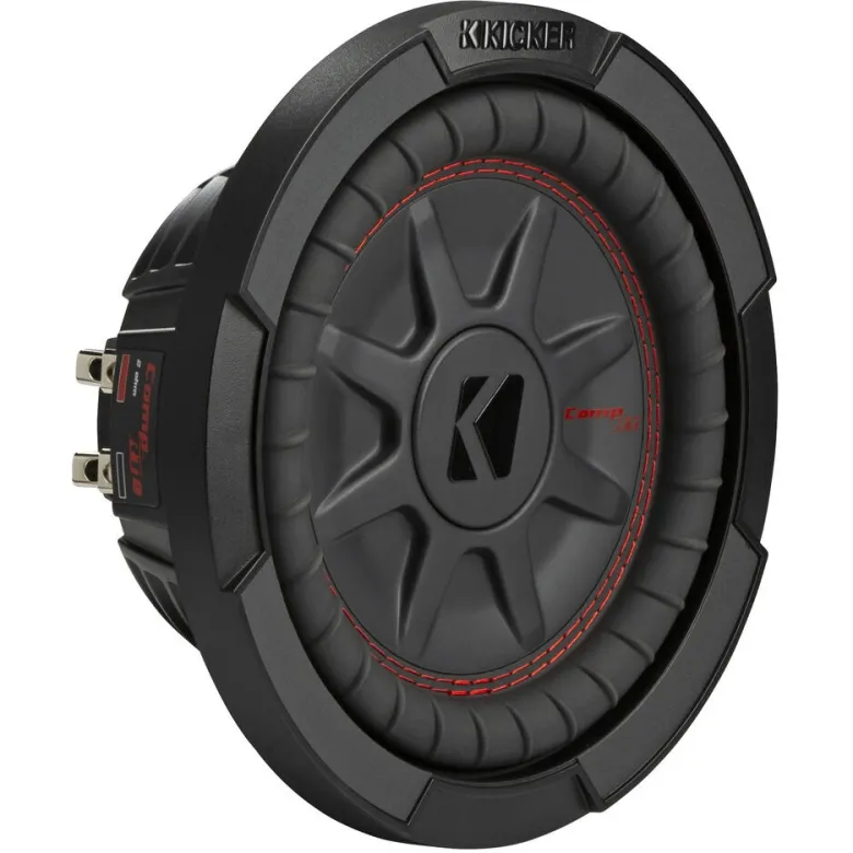 Kicker CompRT CWRT84, slimmat 8 tums baselement, 2x4 ohm