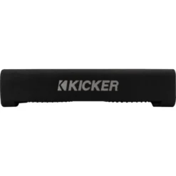 Kicker CompRT PTRTP10, slimmad nedåtriktad 10 tums aktiv baslåda med passiv radiator
