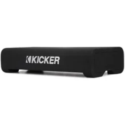 Kicker CompRT TRTP82, slimmad nedåtriktad 8 tums baslåda med passiv radiator, 2 ohm
