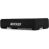Kicker CompRT TRTP122, slimmad nedåtriktad 12 tums baslåda med passiv radiator, 2 ohm