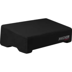 Kicker CompVT CVTDF122, slimmad sluten nedåtriktad 12 tums baslåda, 2 ohm