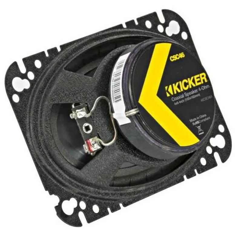 Kicker CS CSC464, 4x6 tums koaxialhögtalare, par