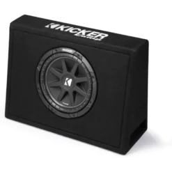 Kicker KickPack KKP210, baspaket med slimmad portad 10 tums baslåda, slutsteg och kablage