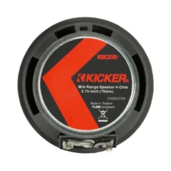 Kicker KSC2704C, 2.75 tums mellanregister/diskant för centerkanal, styck