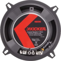 Kicker KSC504, 5.25 tums koaxialhögtalare, par