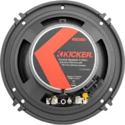 Kicker KSC6504, 6.5 tums koaxialhögtalare, par