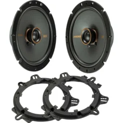 Kicker KSC6704, 6.75 tums koaxialhögtalare, par