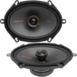 Kicker KSC6804, 6x8 tums koaxialhögtalare, par