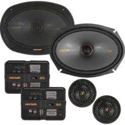 Kicker KSS6904, 6x9 tums kitsystem, par