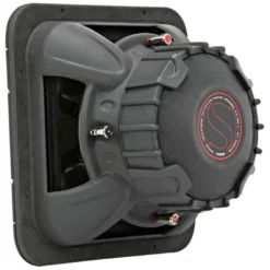 Kicker Solo-Baric L7R102, fyrkantigt 10 tums baselement, 2x2 ohm
