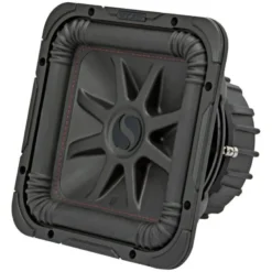 Kicker Solo-Baric L7R102, fyrkantigt 10 tums baselement, 2x2 ohm