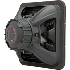 Kicker Solo-Baric L7R152, fyrkantigt 15 tums baselement, 2x2 ohm